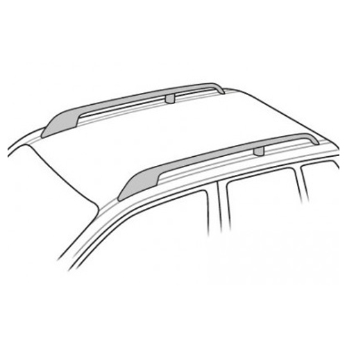 Dakdragers Picoya dakdragers Volkswagen Cross Touran 2007 t/m 2013 open dakrailing - Afbeelding 3