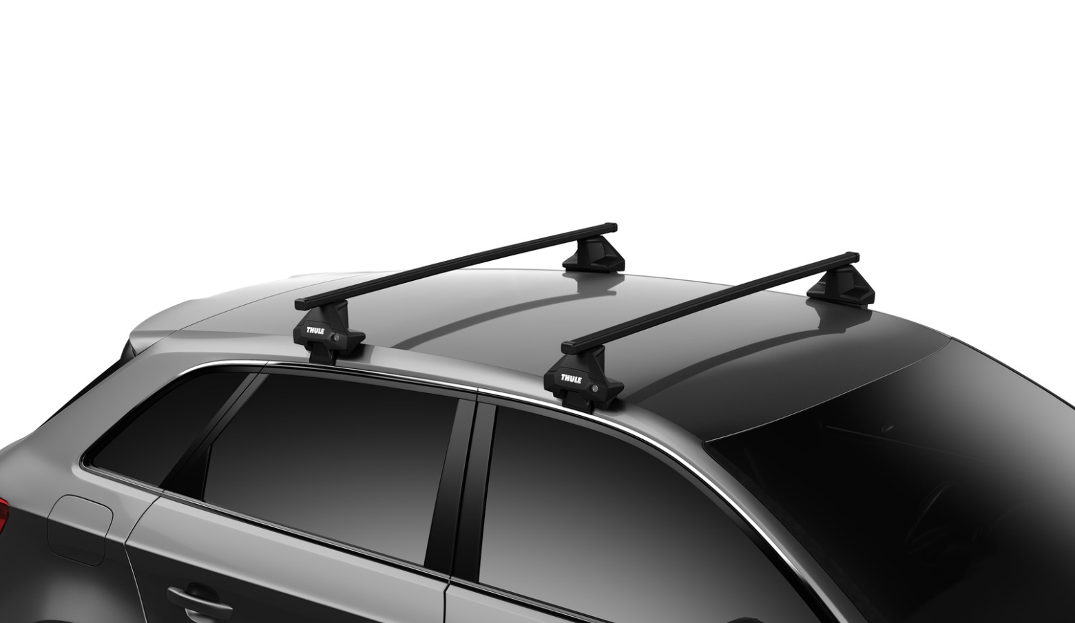 Dakdragers Audi A1 Sportback | 2012 t/m 2018 | Thule SquareBar - Afbeelding 2