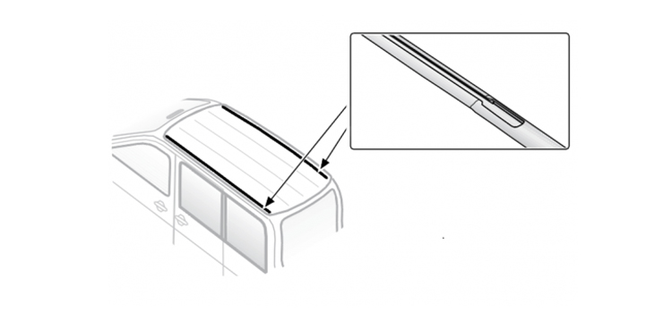 Dakdragers Volkswagen T6 | bouwjaar 2015 t/m heden | T-profiel | Thule WingBar set van 2 - Afbeelding 4