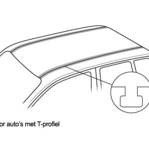 Dakdragers Volkswagen Touareg 2002-2010 | Thule | T-Profile